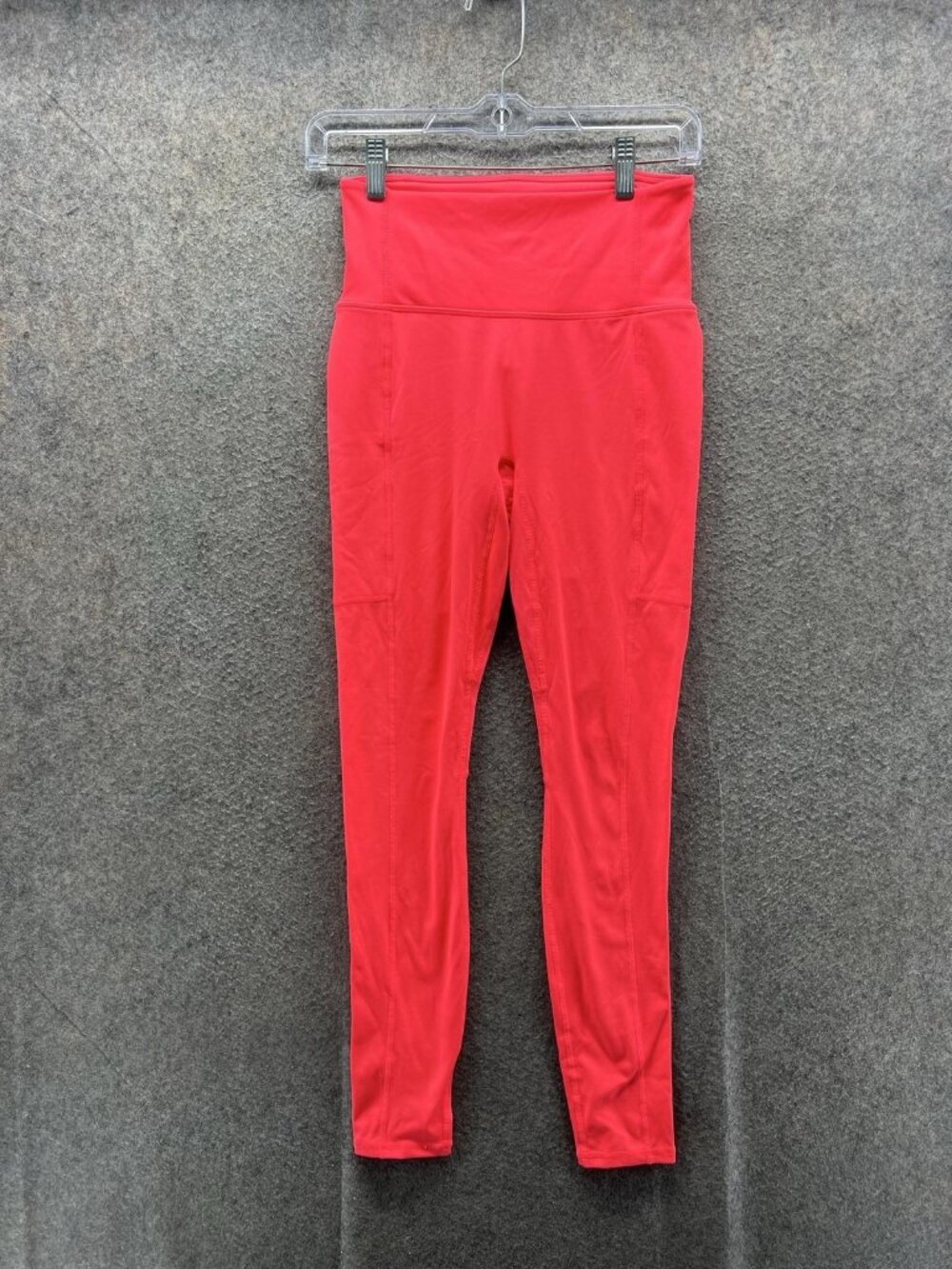 Fabletics Leggings Womens Small Pink High Waisted Motion365 Pocket Yoga Pants
